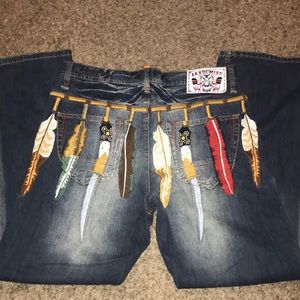 Akademiks Native Warriors Jeans